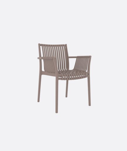VICTOR ARMCHAIR - CAPUCCINO
